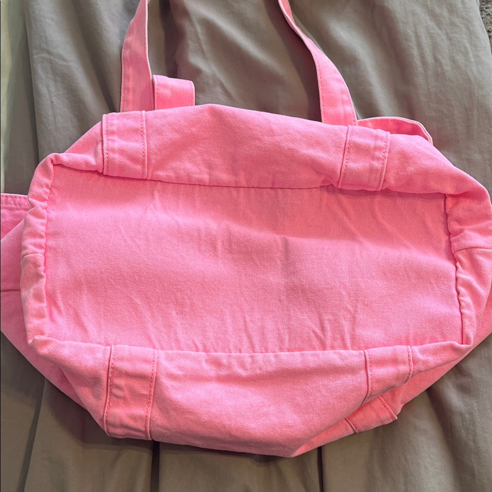 JoyLab Hot Pink Canvas Tote Bag - Picture 6 of 6